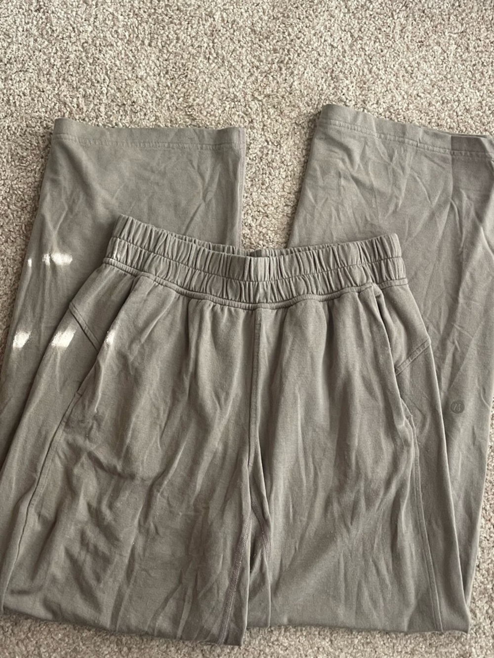 lululemon BeCalm Mid Rise Wide Leg Pant